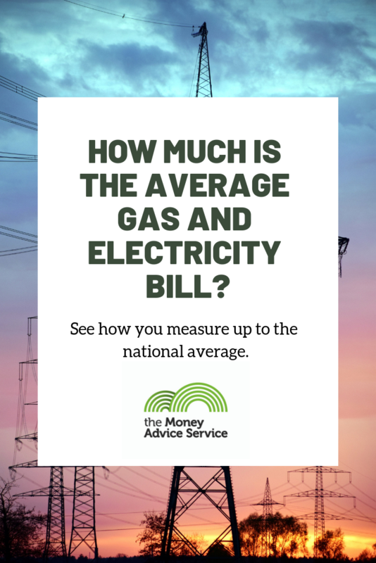 How Much Is The Average Gas And Electricity Bill Per Month