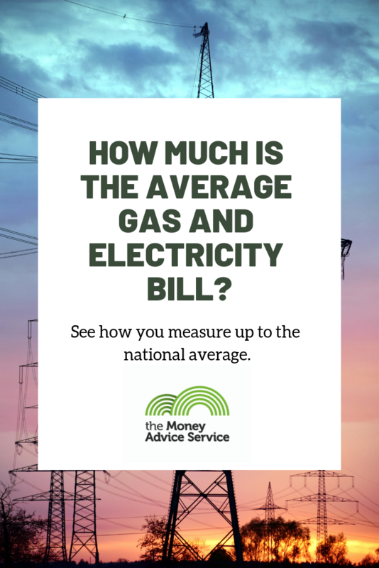 How Much Is The Average Gas And Electricity Bill Per Month 